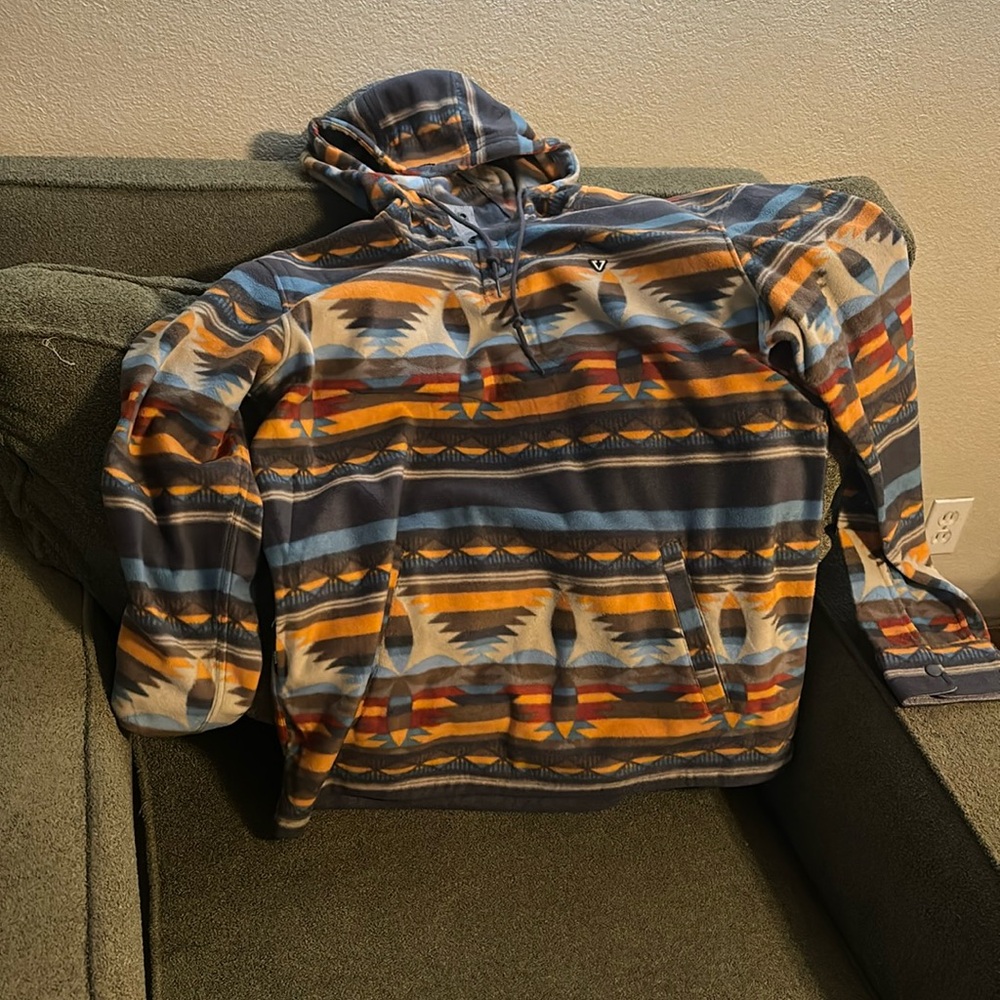 Vissla Eco-zy Hooded Popover-LT M604YECP LTK Size Large brand new with tags